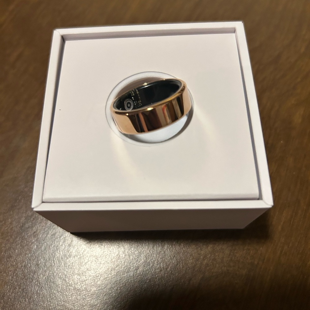 Gold Ring in Box